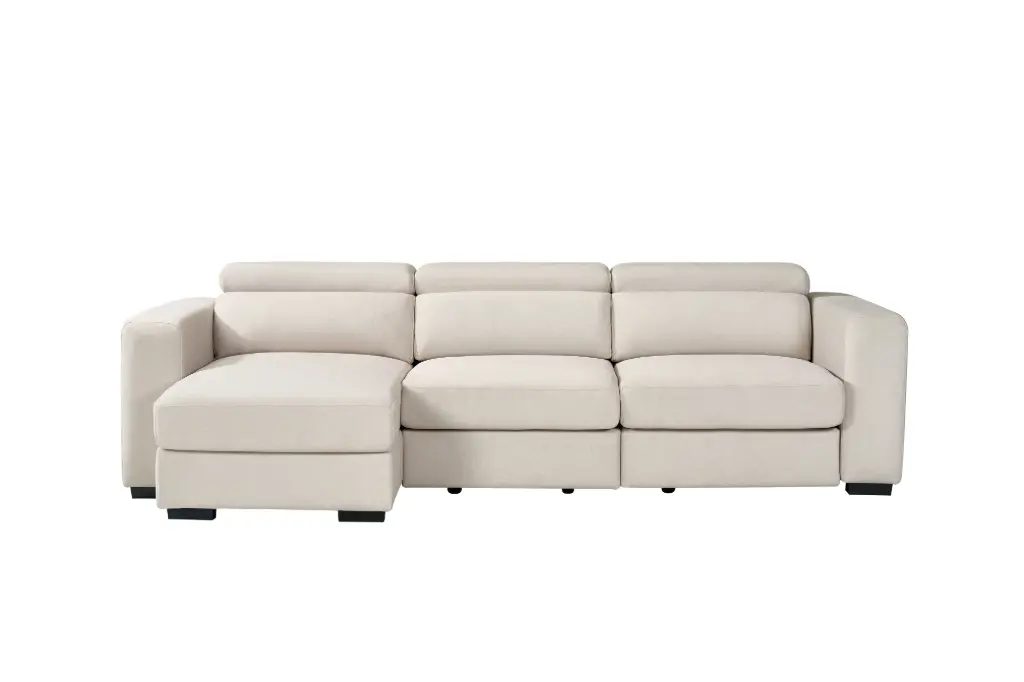 VERONA CHAISE-LONGE REVERSIBLE. EXTR. CARRO 275 CM CABEZAL ITALIANO