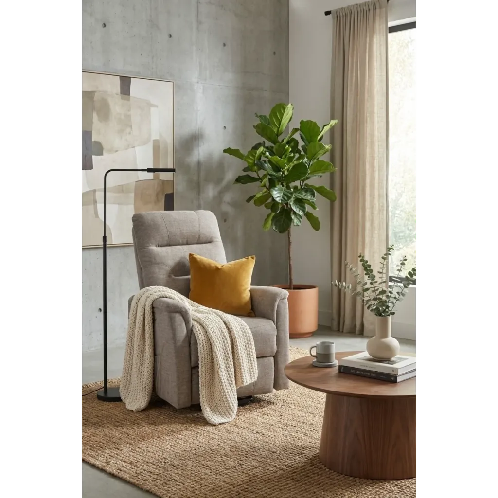 [ATLA144] FAUTEUIL ATLAS POWER LIFE 2 MOTEURS ET ROUES BREGO (Beige)