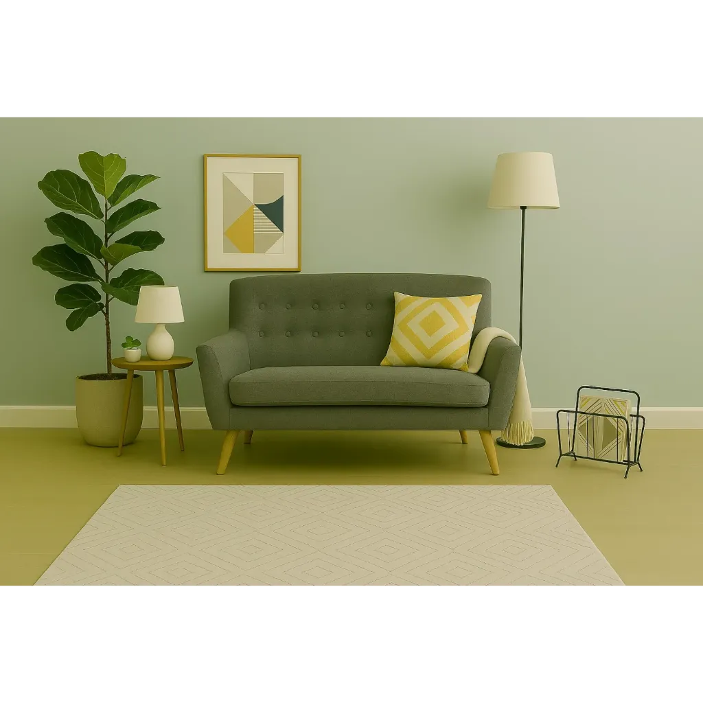 [LISB043] LISBOA SOFA 2 SEATS 125X73X90 (Gray)